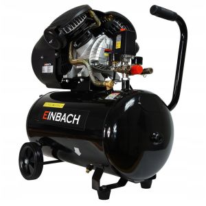 Kompresor Einbach DEV250 DWUTŁOKOWY sprężarka 50L 3800W + olej