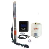 Zestaw pompa IBO 3,5 SDm 3/11 230V antypiaskowa + falownik IVR-08 + zbiornik FIX