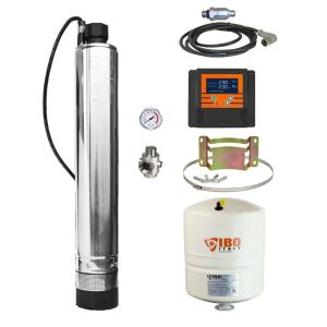 Zestaw głębinowy do studni kręgowej pompa OLA 60/60 230V + falownik IVR-10-015S