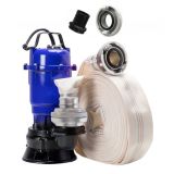 Pompa DE-5510 rozdrabniacz + 30m WĄŻ STRAŻACKI